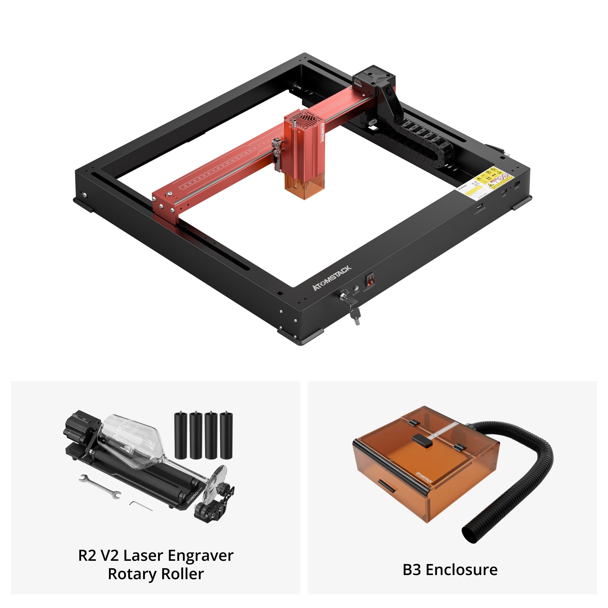 AtomStack A12 PRO Optical Power 12W Laser Engraver