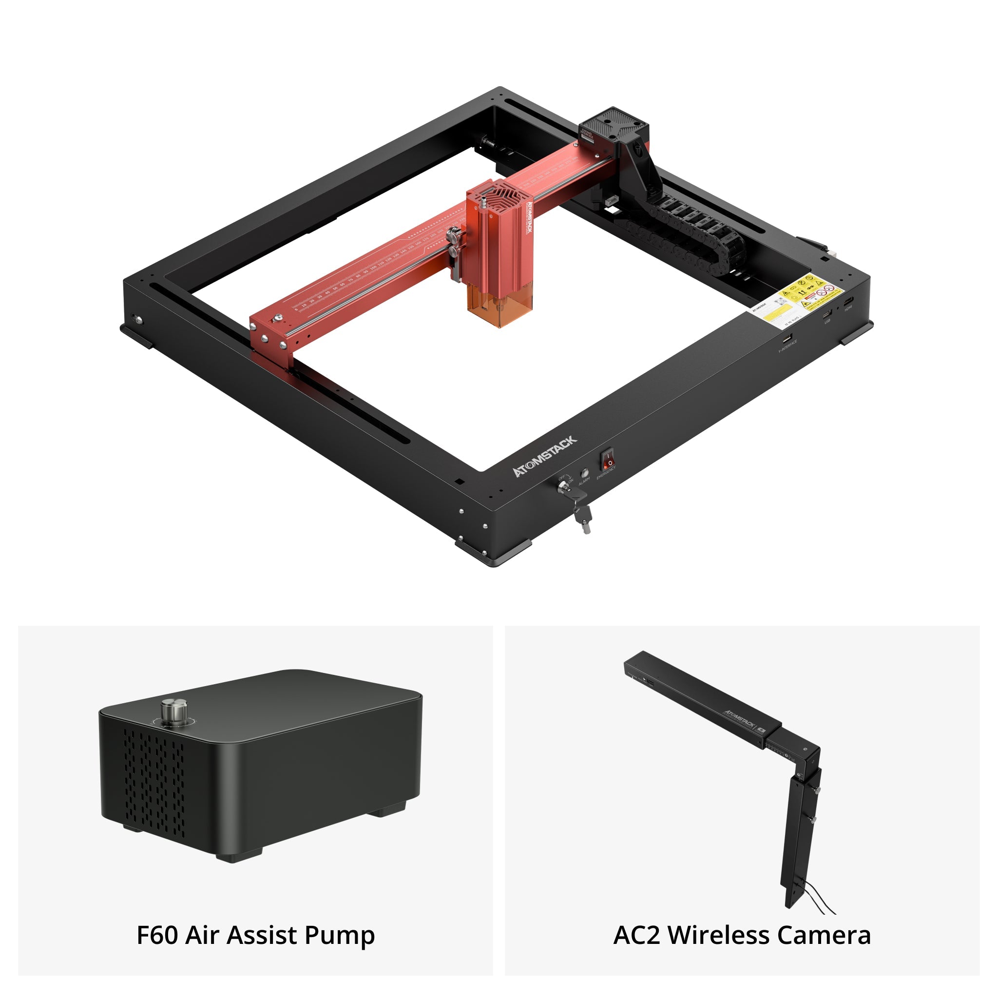 AtomStack A12 PRO Optical Power 12W Laser Engraver