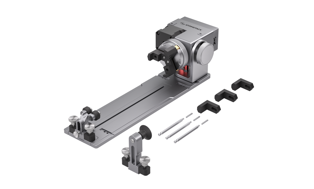AtomStack Laser Engraver  Rotary Chuck R8