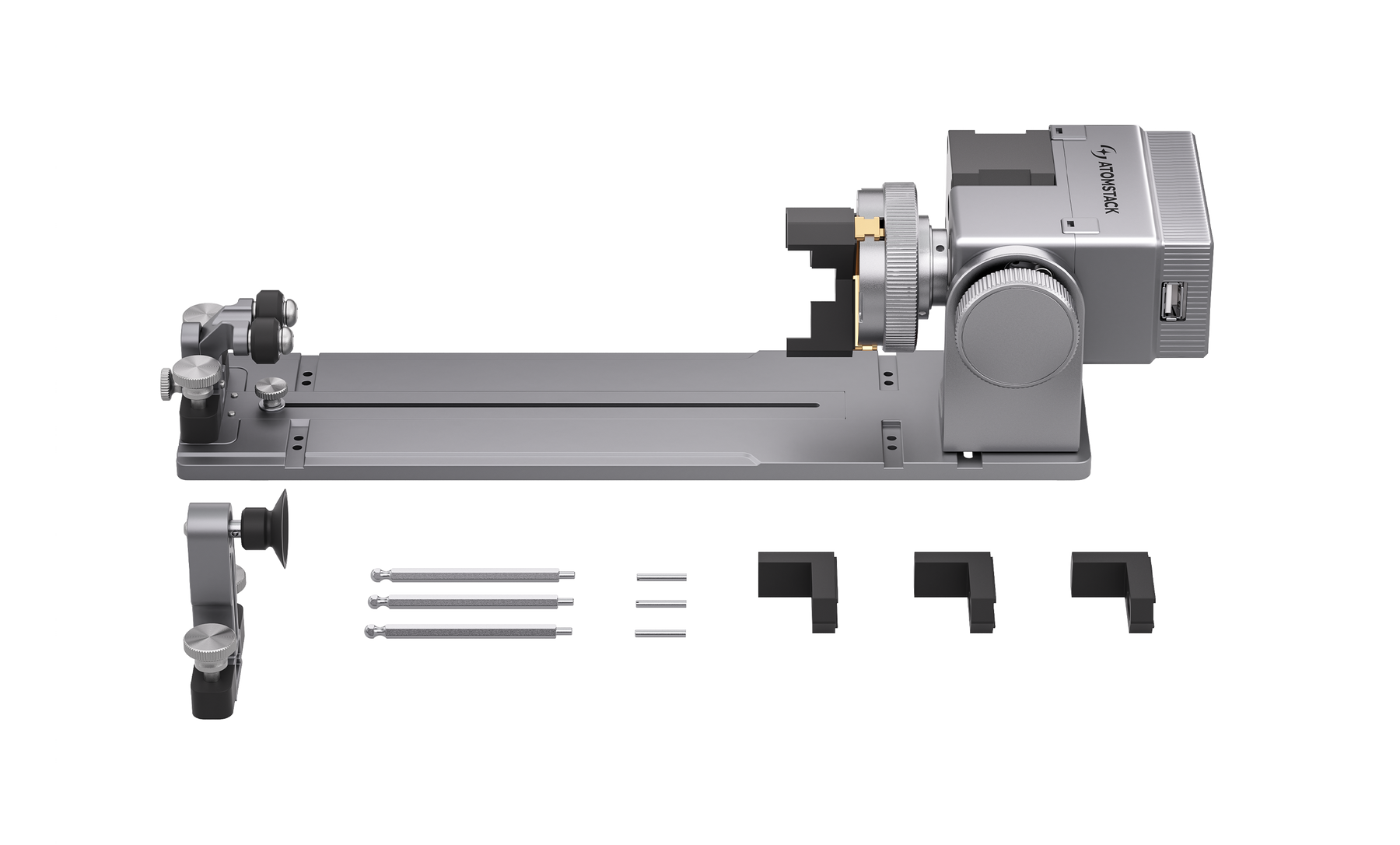 AtomStack Laser Engraver  Rotary Chuck R8