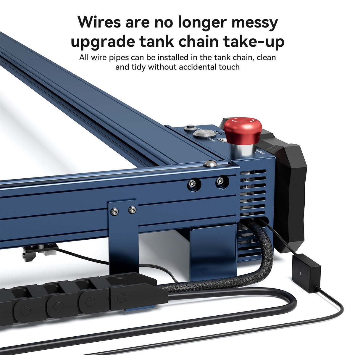 AtomStack A40/S40 Max Large Size Laser Engraving And Cutting Machine with F60 Air Assist Kit