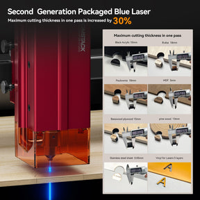 AtomStack A24 Pro Optical Power 24W Unibody Frame Laser Engraver