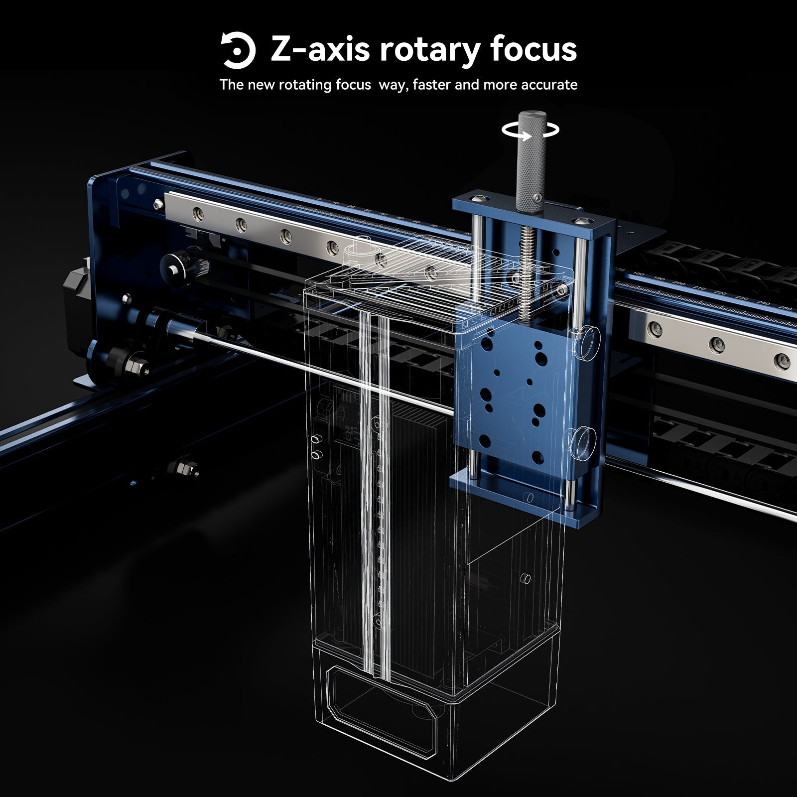AtomStack A40/S40 Max Large Size Laser Engraving And Cutting Machine with F60 Air Assist Kit