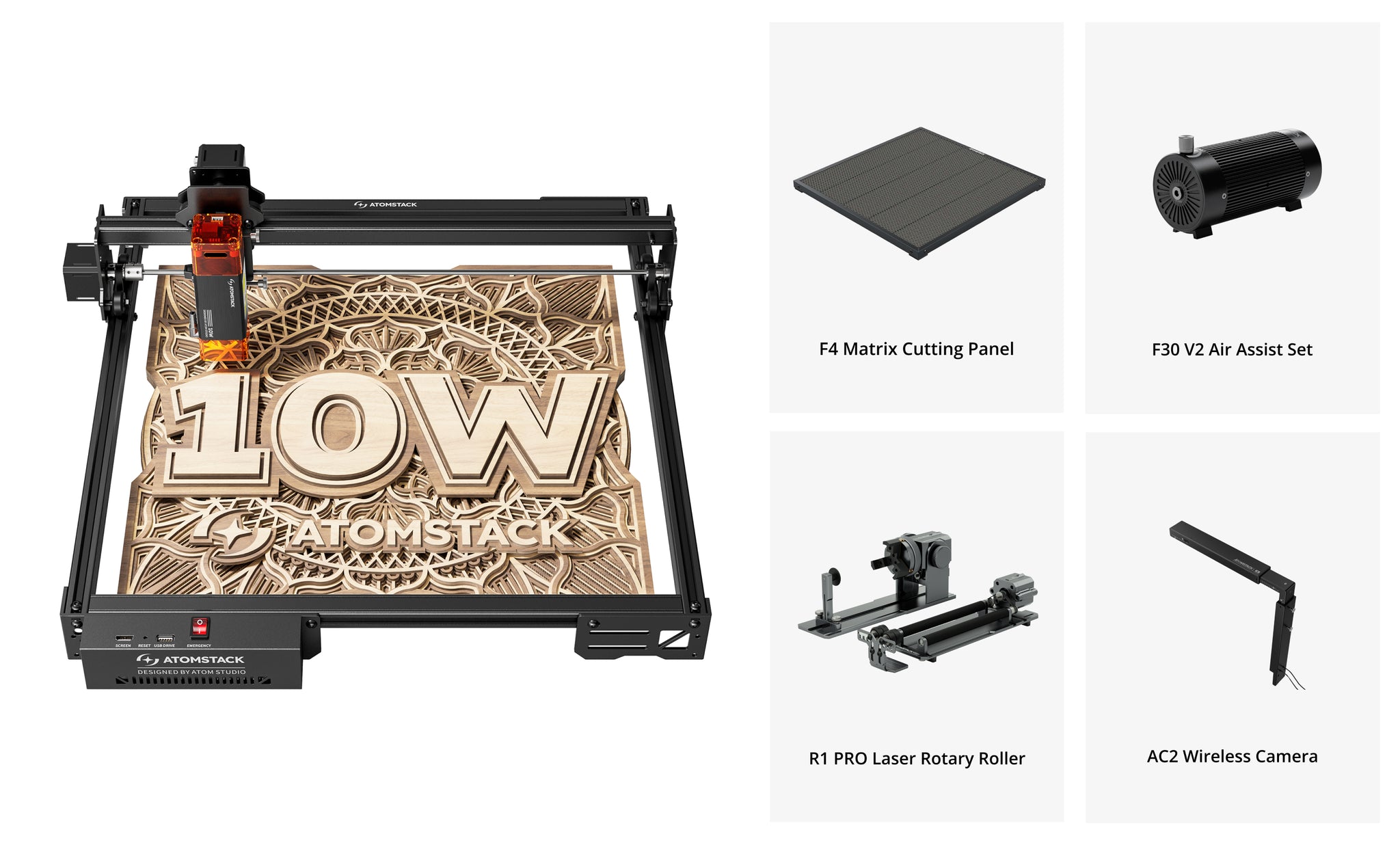 AtomStack A10 Pro V2 Laser Engraver
