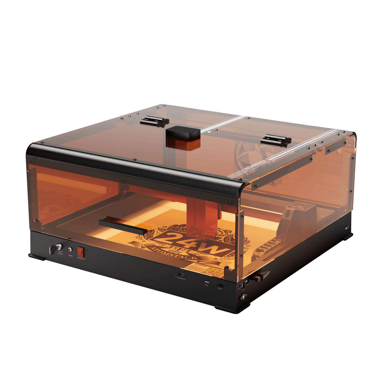 AtomStack A24 Ultra Optical Power 24W Unibody Frame Laser Engraver