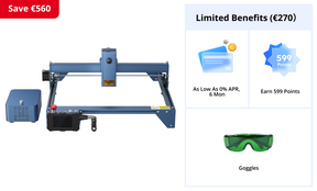 AtomStack A30 Pro Laser Engraving and Cutting Machine with F60 Air Assist Kit