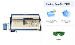 AtomStack A40/S40 Max Large Size Laser Engraving And Cutting Machine with F60 Air Assist Kit