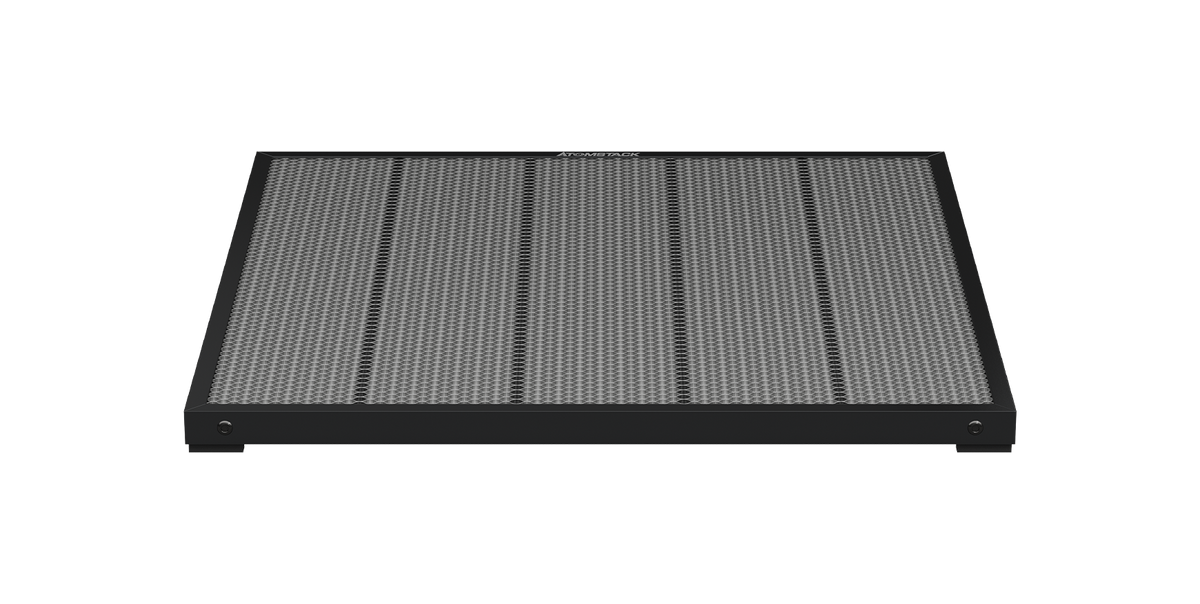 <tc>AtomStack</tc> F4 Lasergravur-Schneideplattform mit Wabenstruktur