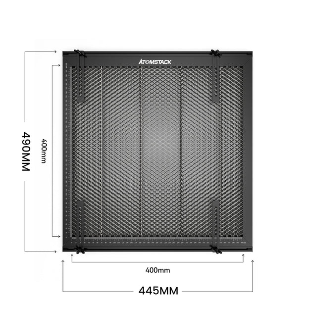 AtomStack F2 Laser Engraving Cutting Honeycomb Working Table Board Platform with Fixtures