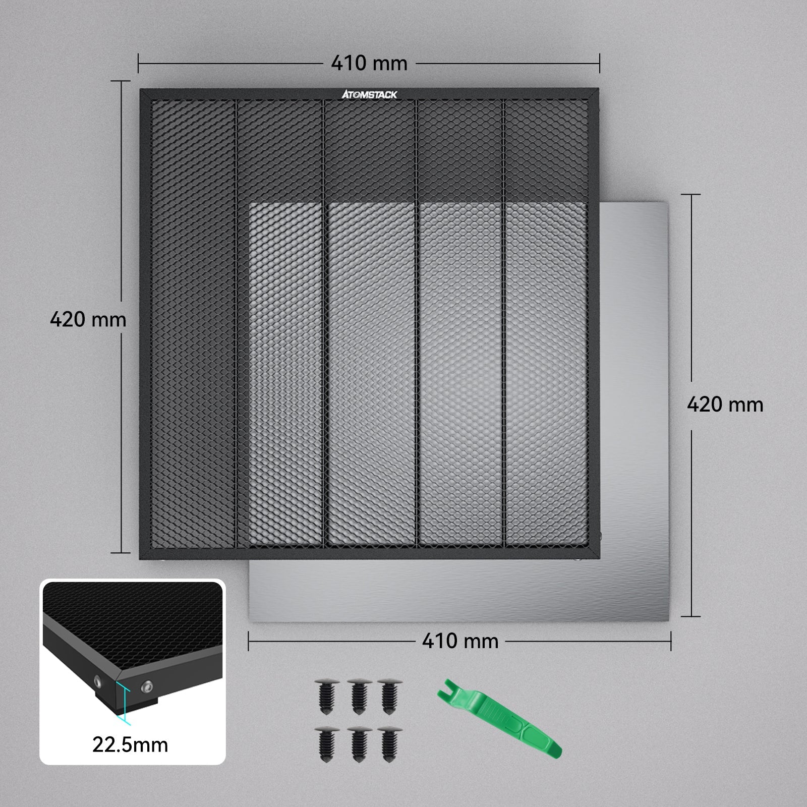 Plateforme de travail pour découpe et gravure laser <tc>AtomStack</tc> F4