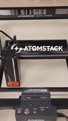 Graveur laser monocoque <tc>AtomStack</tc> A6 Pro à puissance optique de 6 W 
